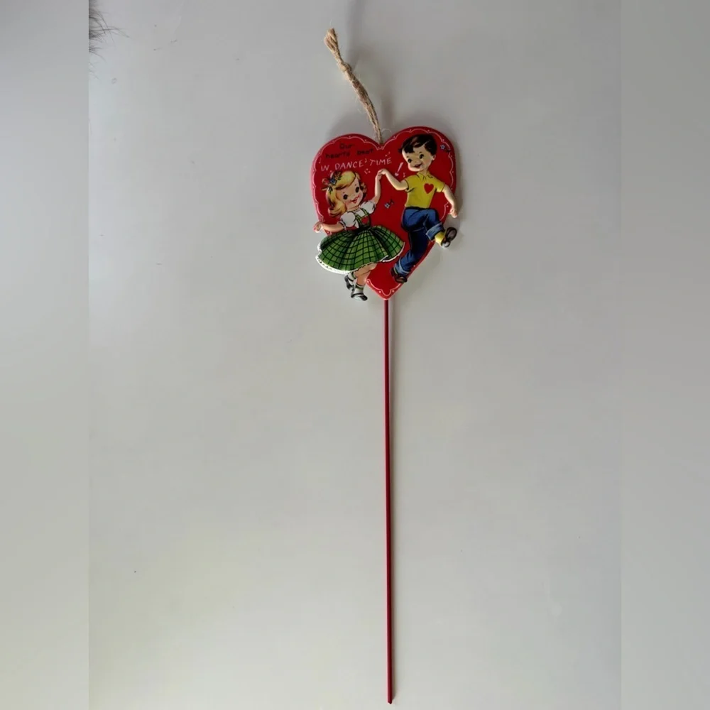 Vintage Heart-Shaped Decor